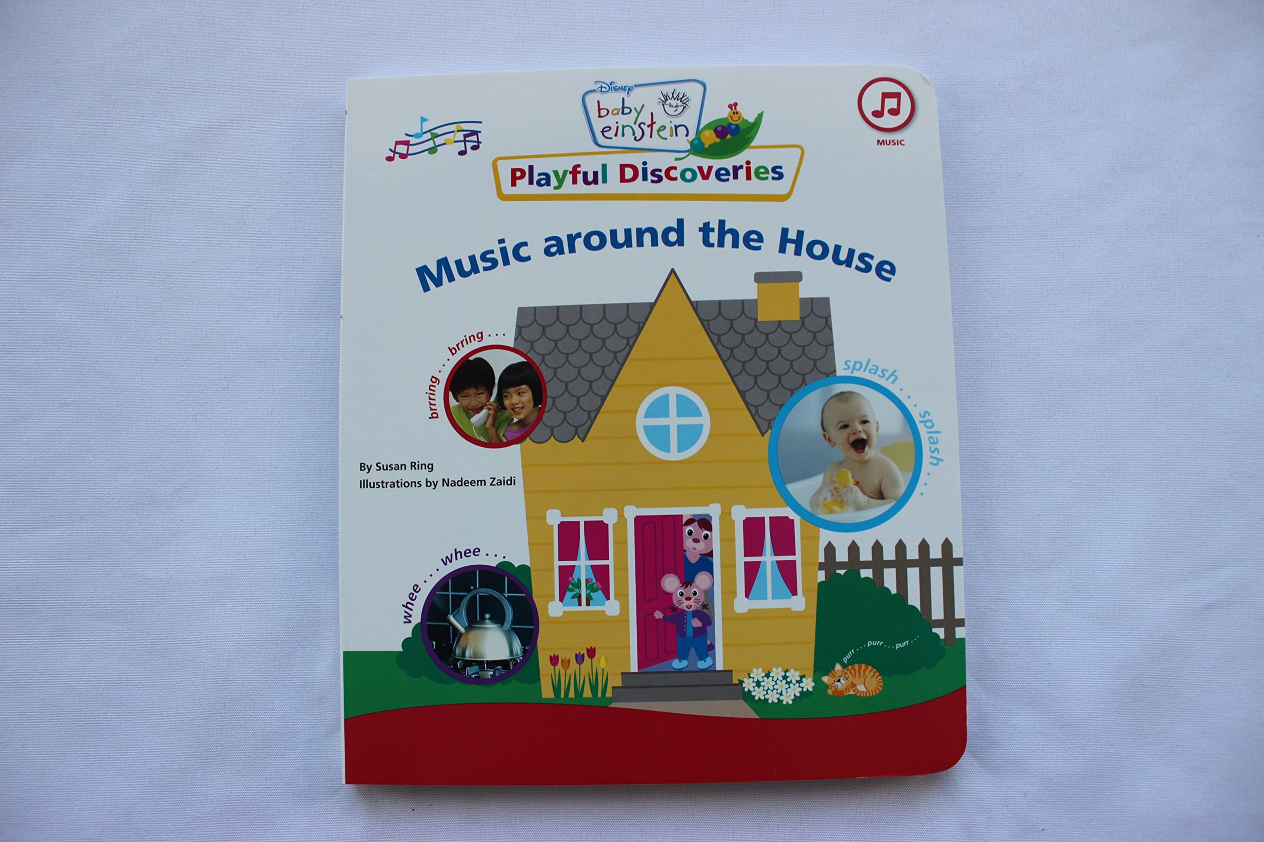 Baby Einstein Music Around The House Baby Einstein Playful Discoveries Music Around The House Amazon Com Books