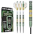 Winmau Darts Xenon Series 90% Professional Tungsten Darts Set with Dart Flights and Dart Shafts (Stems) - Available Weights 18g Soft Tip 23g, 24g and 25g Steel Tip