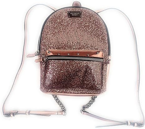 glitter mesh small city backpack