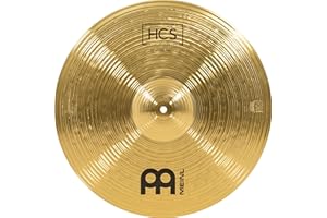 MEINL CYMBALS Meinl 18" Crash/Ride Cymbal - HCS Traditional Finish Brass for Drum Set, Made in Germany, 2-YEAR WARRANTY (HCS18CR)