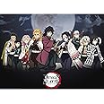 ABYSTYLE Demon Slayer Kimetsu No Yaiba Pillars Unframed Mini Poster 15" x 20.5" Features The Nine Pillars Anime Manga Wall Art Prints for Bedroom Office Room Decor
