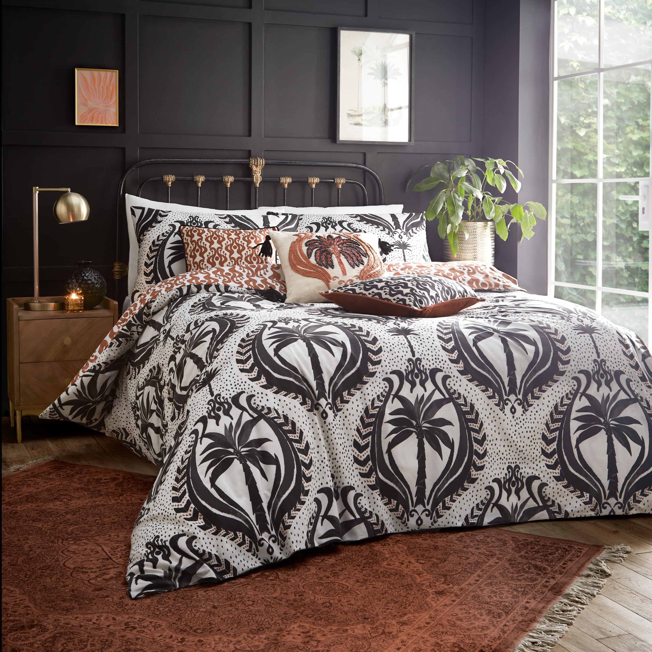 furn. Wylder Tropics Laucala Bohemian Duvet Cover Set - Double - Multicolour