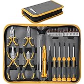 Hi-Spec Electronics Repair &amp; Opening Tool Kit for Laptops Phones Devices | 32pc, everyday fixes made easier, organized portable storage, beginner-friendly selection, apartment and office tasks, tidy