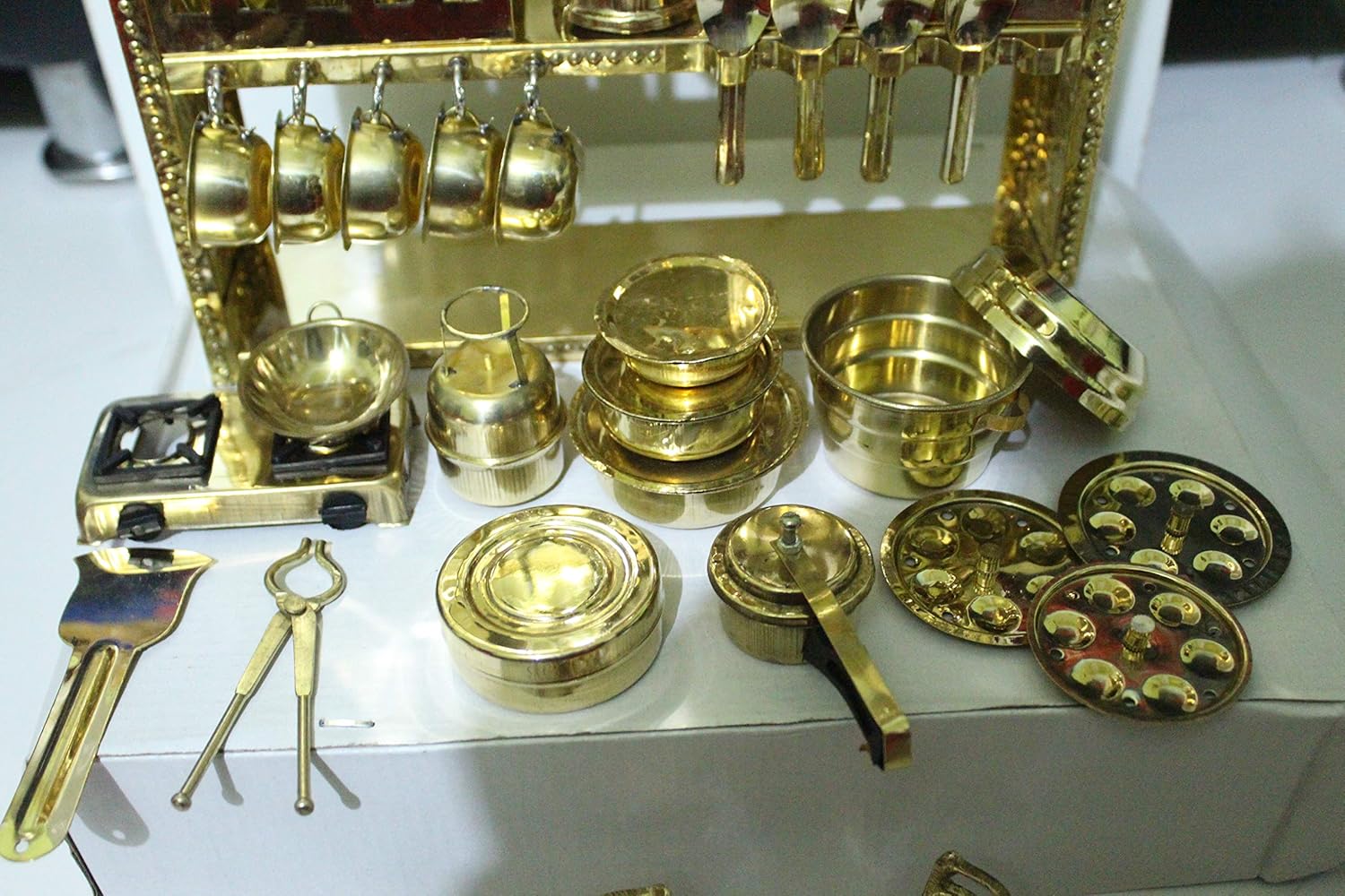 brass kitchen set toys