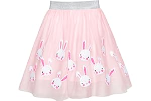 Sunny Fashion Girls Skirt Tutu Rainbow Multicolor Ballet Dancing Party Size 2-10