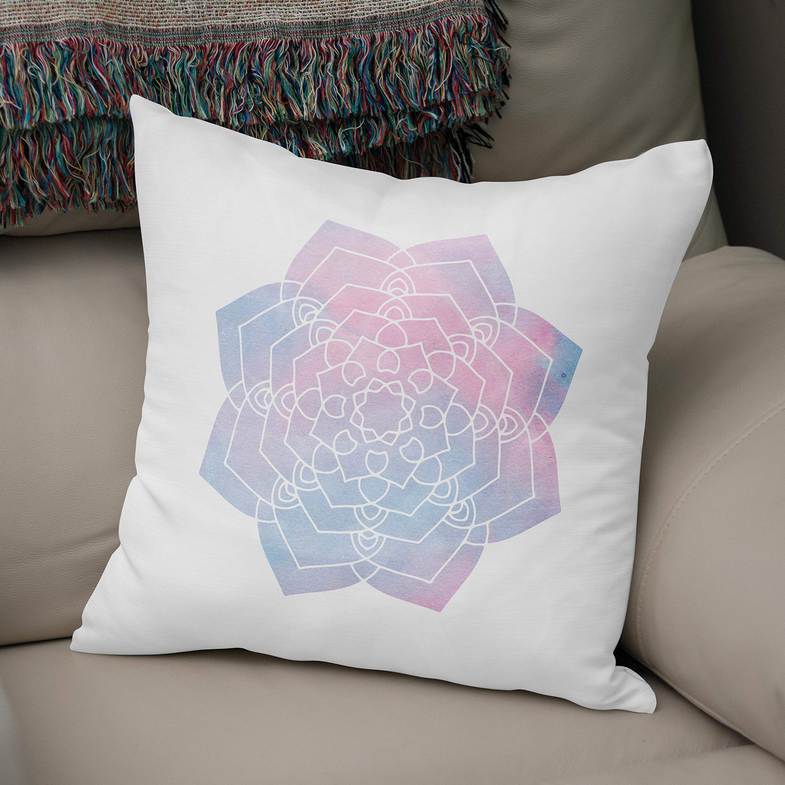 Bonamaison, Decorative Cushion Cover - 50% Cotton 50% Polyester - 43x43cm - Designed and Manufactured in Turkey