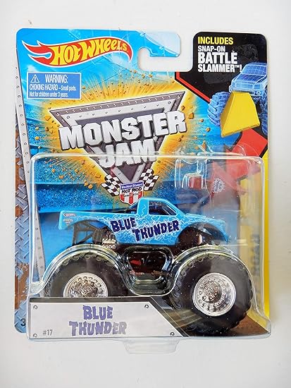 hot wheels monster jam blue thunder