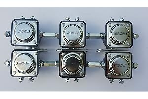 Accumax solenoids set of 6 with coupling nuts Included low rider & more USA MADE
