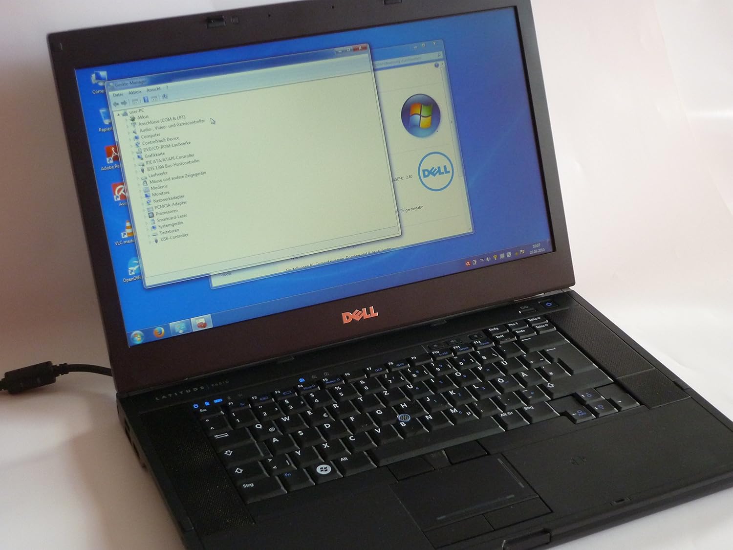 Dell Latitude E6510 Notebook Core I5 520 M 2x 2 4 Ghz 160gb 2gb Ram Dvd Rw Laptop Amazon Co Uk Computers Accessories