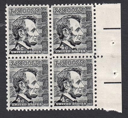 4 cent lincoln stamp