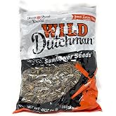 Wild Dutchman Sunflower Seeds, Non GMO, Low Salt Keto Friendly, Original Flavor - 3 Pound Resealable Bag