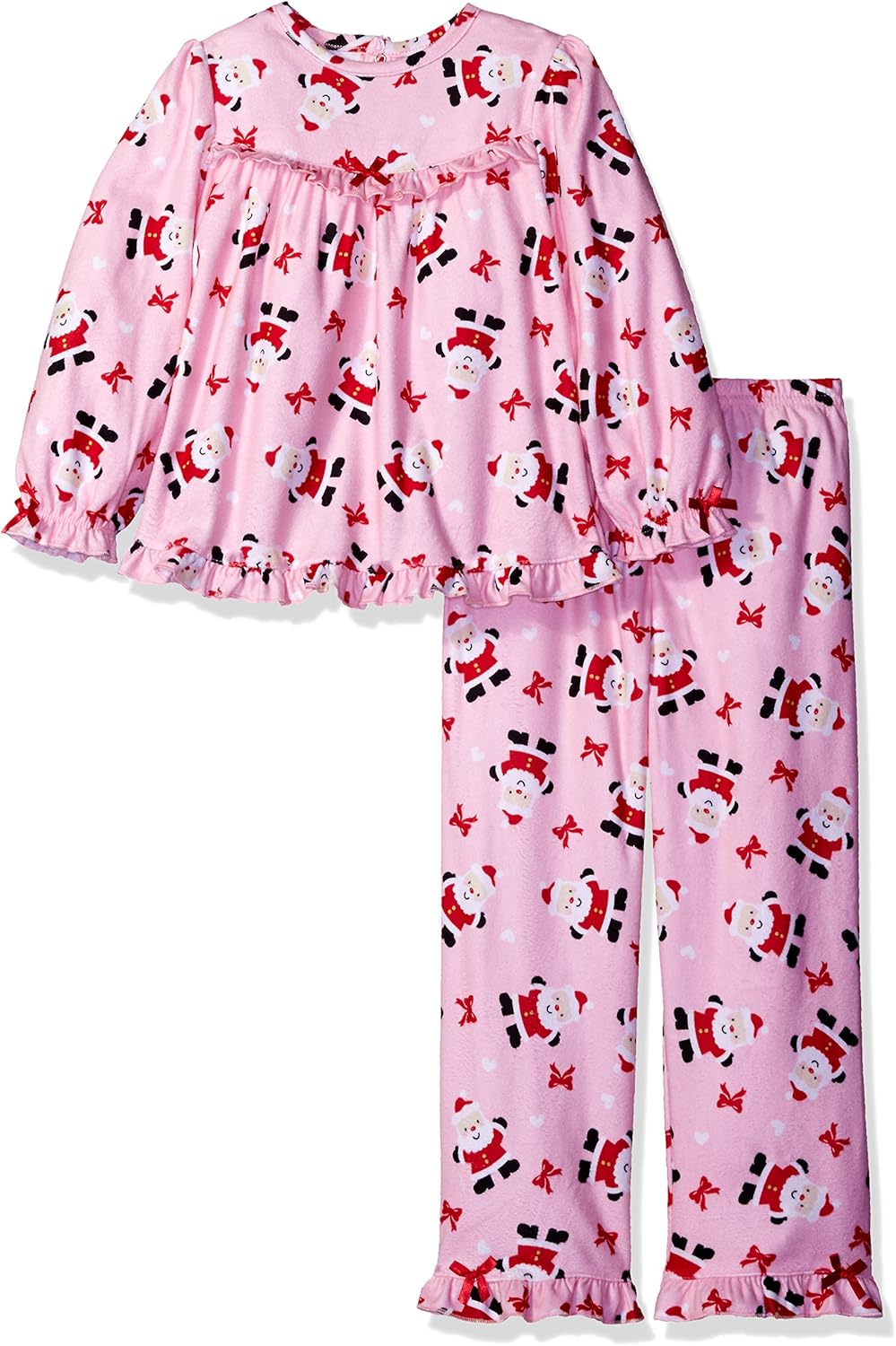 little me baby girl christmas pajamas