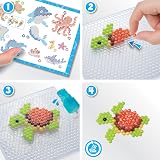 Aquabeads Ocean Splash Scene Art and Craft Bead Kit 1500 Beads 29 Colors view 3