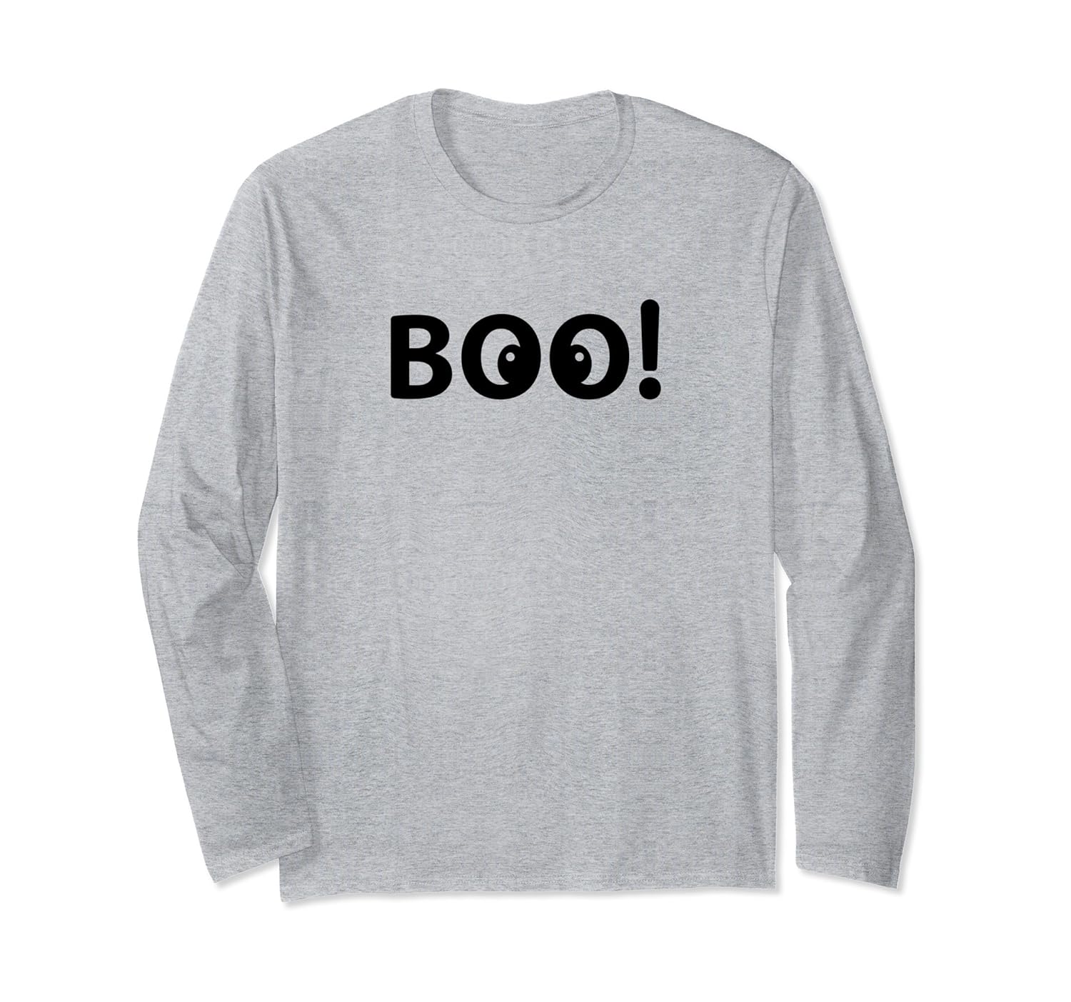 Funny Scary Halloween Long Sleeve Scary Boo Eyes-ANZ