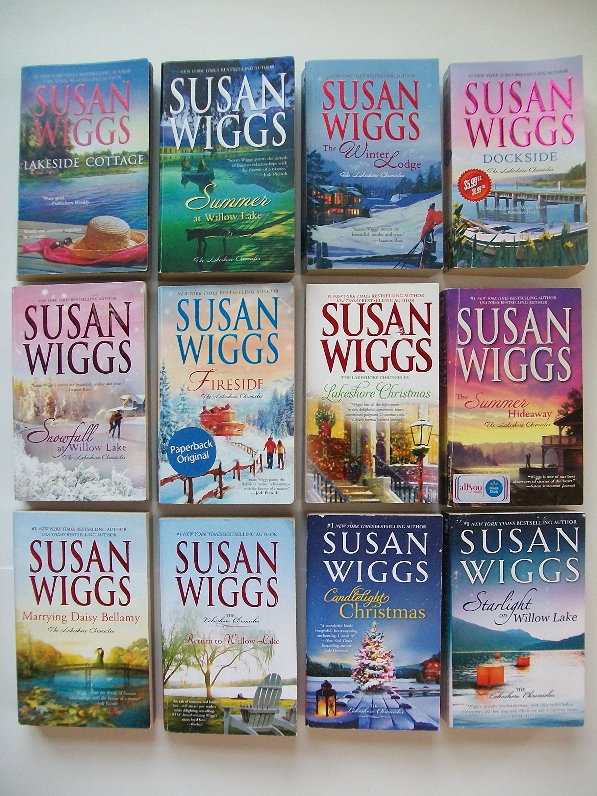 Lakeshore Chronicles Complete Set Of 12 Lakeside Cottage To