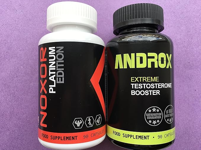 NOXOR PLATINUM EDITION 90 CAPSULES & ANDROX EXTREME TESTOSTERONE