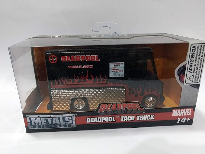 deadpool diecast taco truck