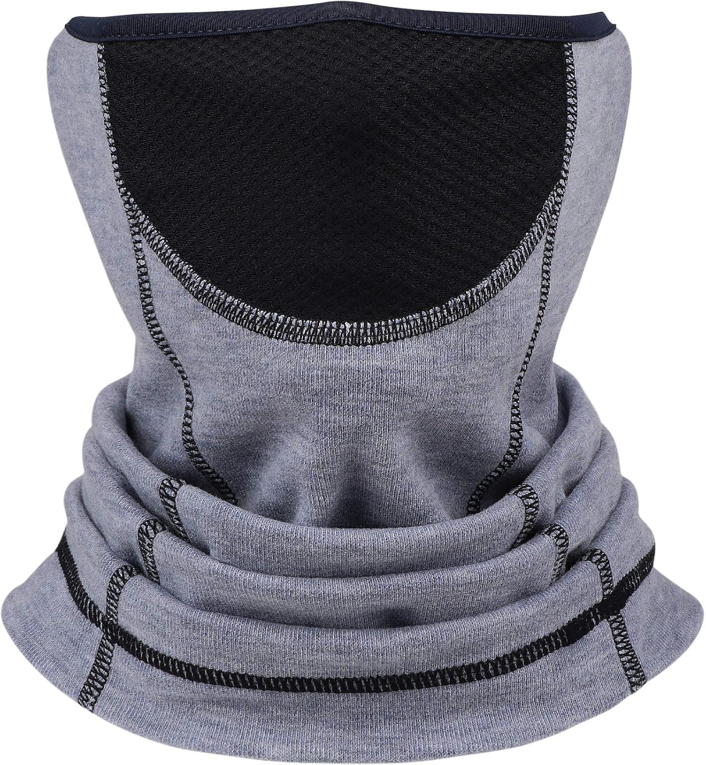 HASAGEI Neck Warmer Snoods for Men Snood Bandana Face Covering for
