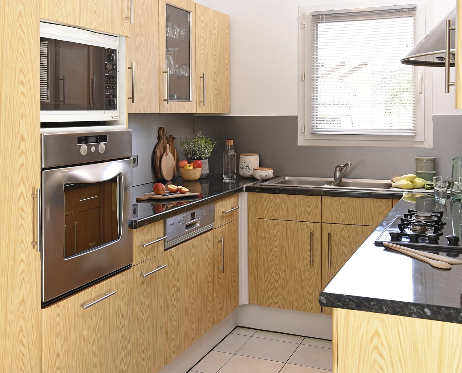 Venilia Lámina Adhesiva Fix® Madera de Pino de Oregón, lámina para ...