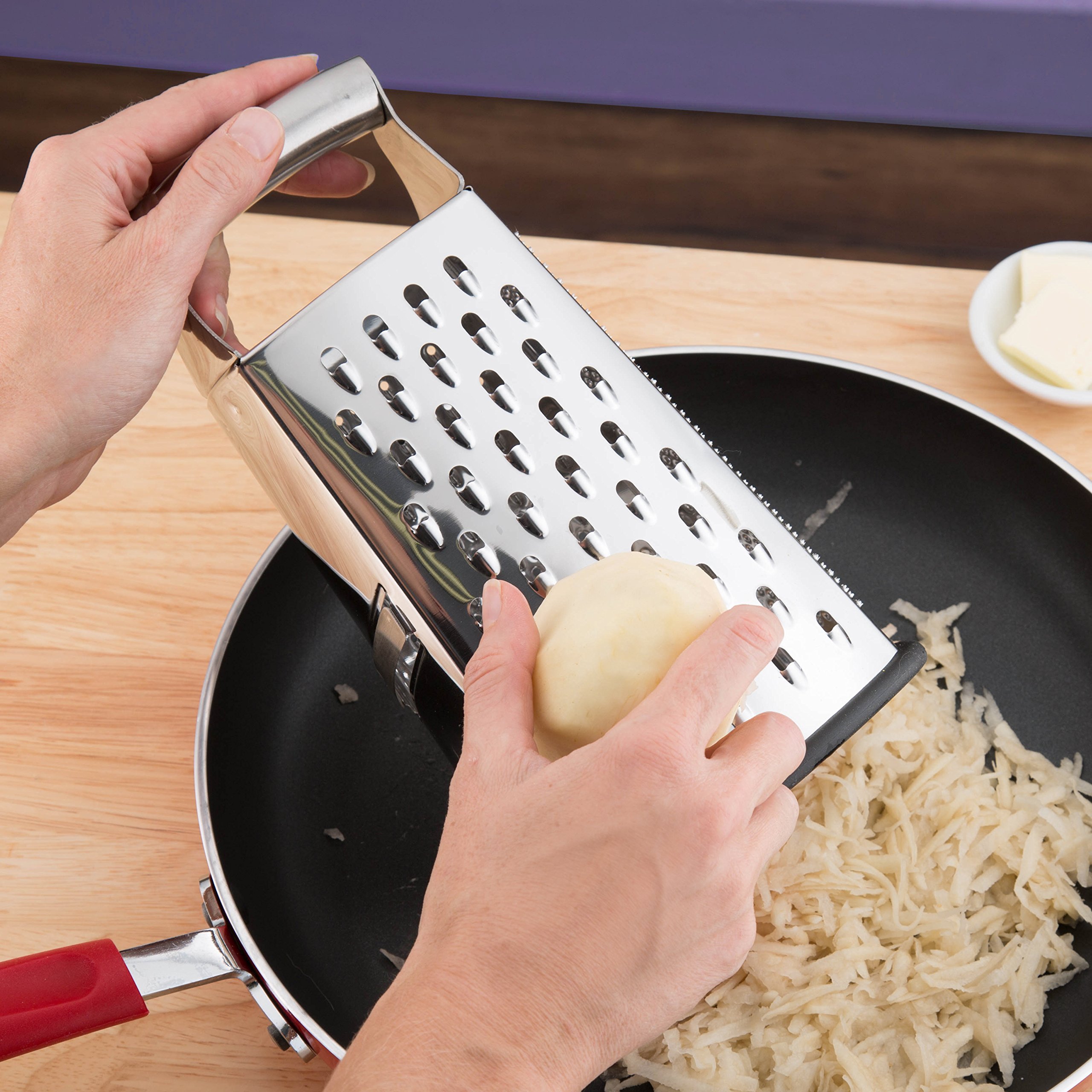 Spring Chef Stainless Steel Box Grater Instant Pot