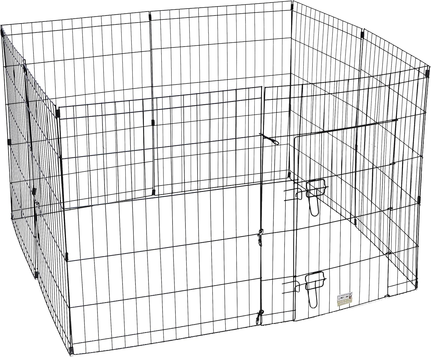 Pet Trex 30" Playpen for Dogs Eight 24" Wide x 30" High Panels : Pet Supplies