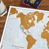 Maps International Scratch The World Travel Map 59x42 cm UK Made 2025 Update view 5