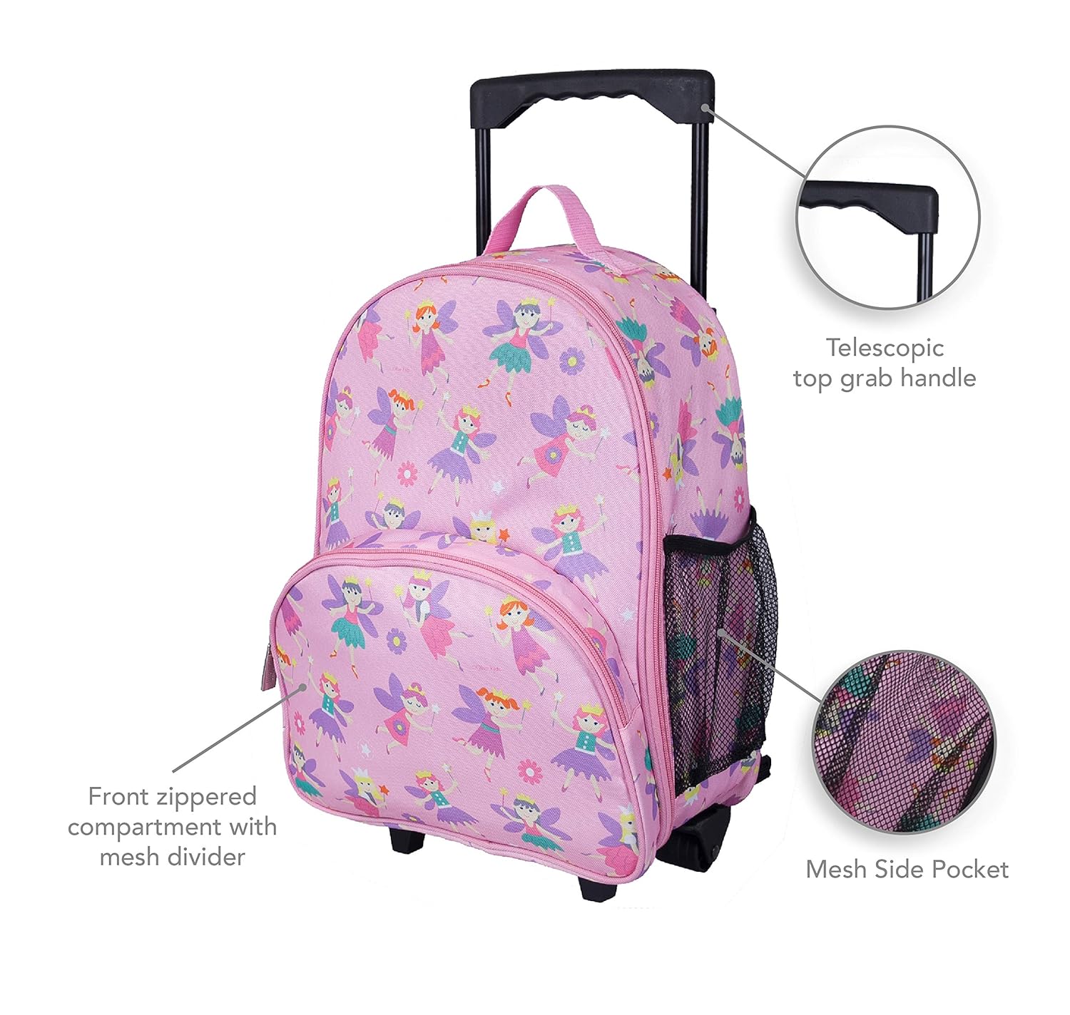 Amazon.com: Mochila con ruedas para niños con motivo ...