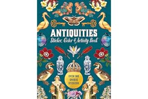 Antiquities Sticker, Color & Activity Book: Over 500 Unique Stickers