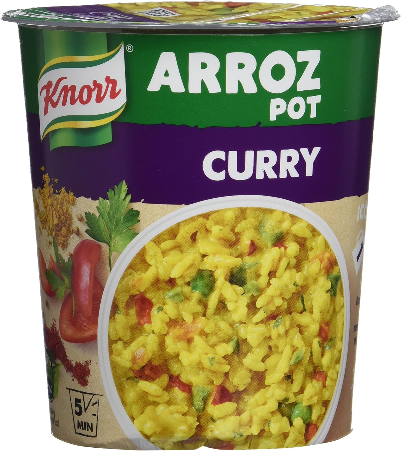 Knorr Pot Plato Preparado de Arroz al Curry 87 gr Amazon.es