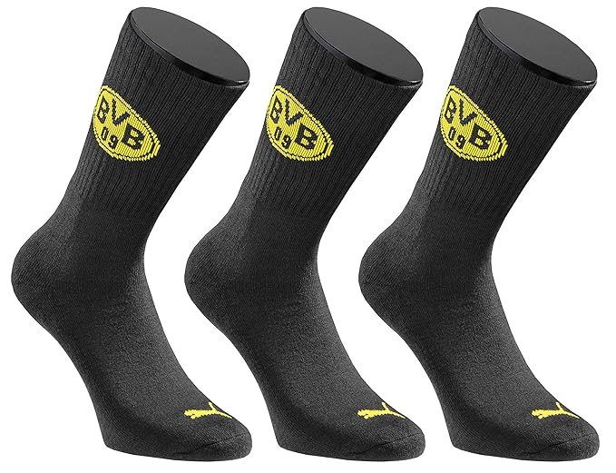 Puma Socken BVB Borussia Dortmund 3 Paar Pack