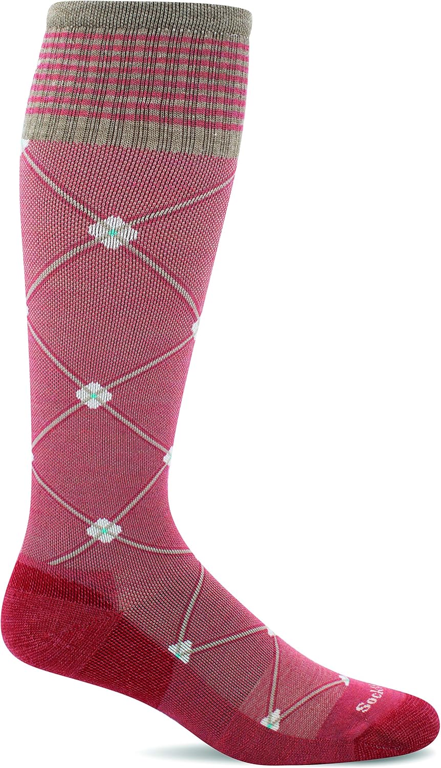 Sockwell Women's Elevation Firm Graduated Compression Socks: Sockwell: Clothing