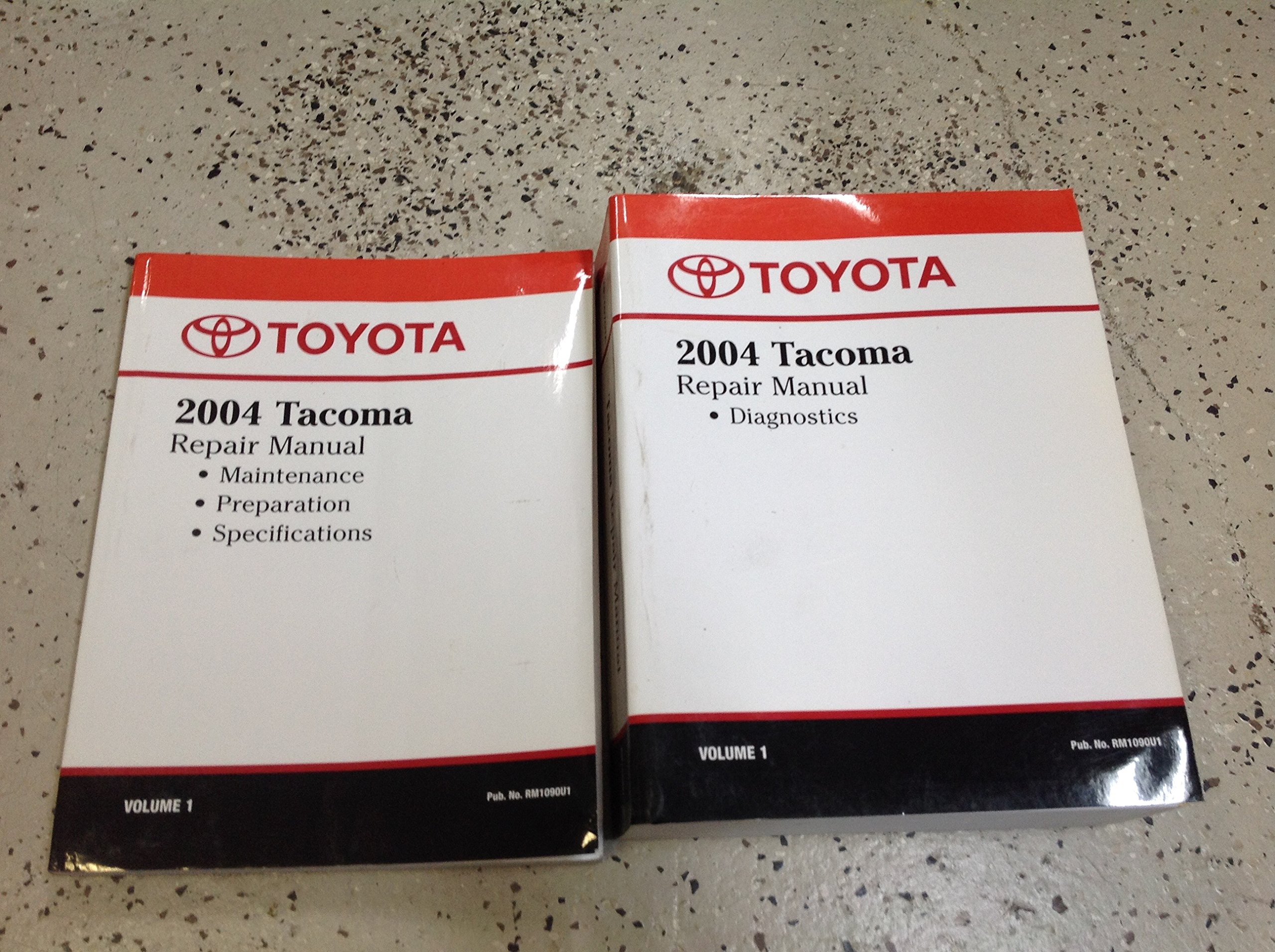 2004 Toyota TACOMA TRUCK Service Shop Repair Workshop Manual Set FACTORY 2  Volume Paperback Bunko – 2004