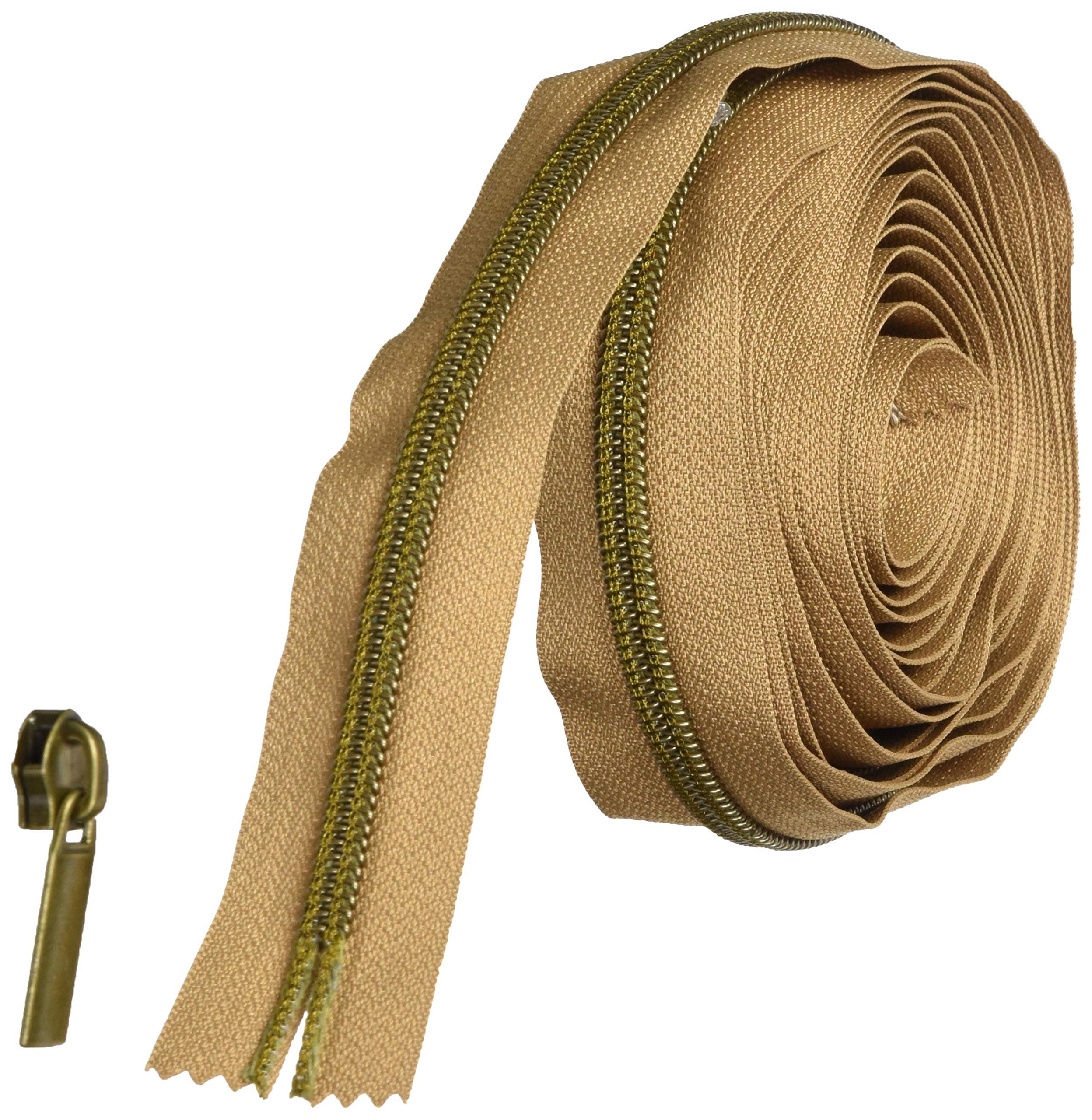 Sallie Tomato Zip Closure, Nylon, Natural/Antique