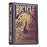 Bicycle Peacock Playing Cards - Purple - Cold Foil