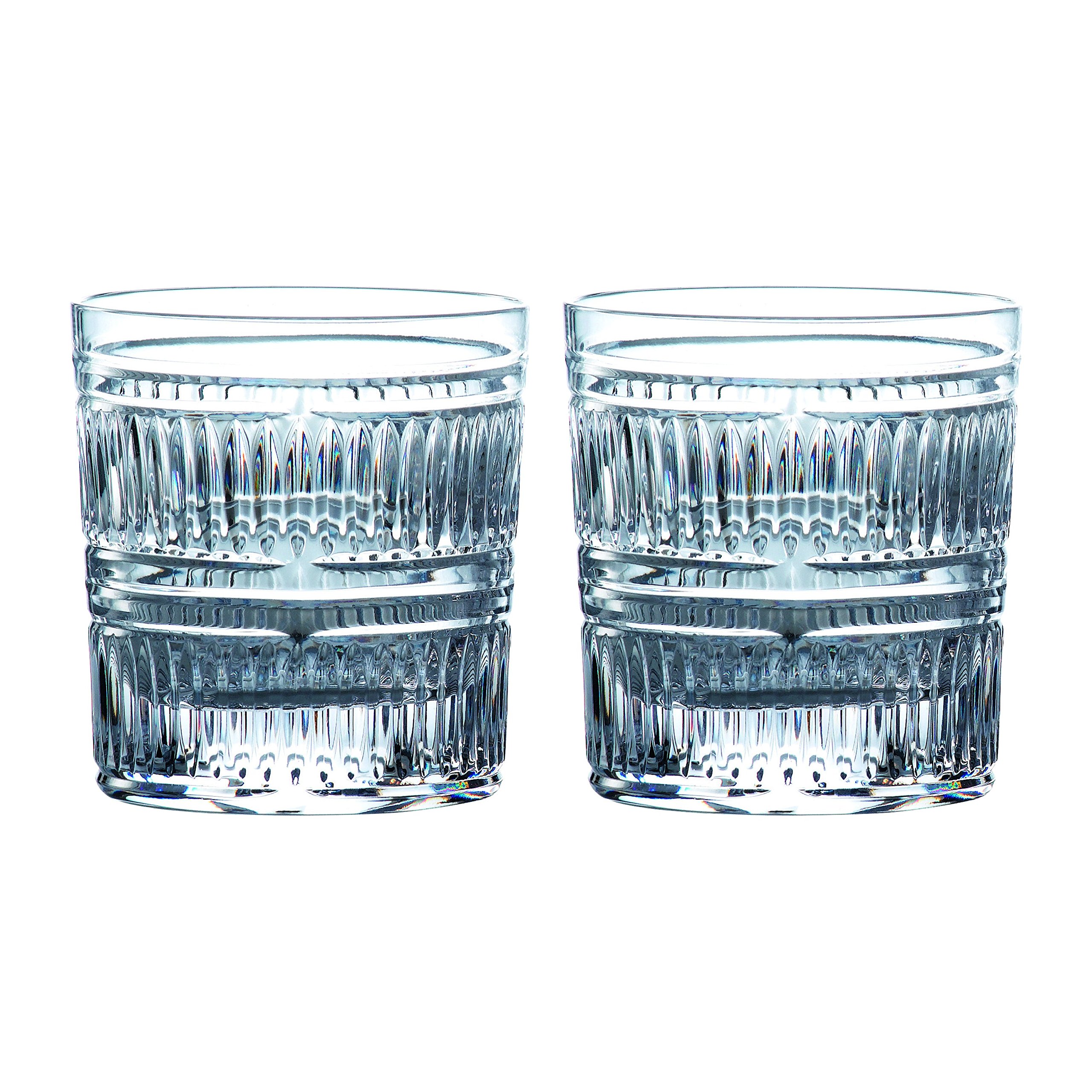 Royal Doulton 1060905 R&D Collection Tumbler Glasses, Crystal, 9.8 Ounces, Clear