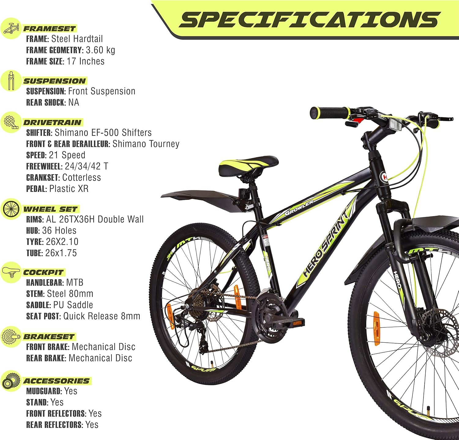 Hero Sprint Flash 26t Store, 58% OFF 