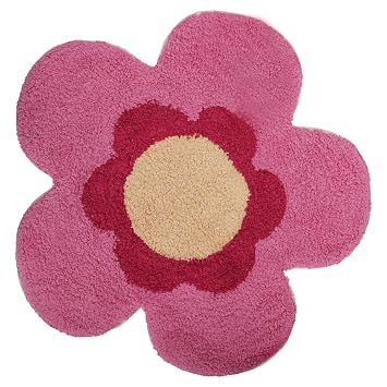 Mucky Fingers Kinder Madchen Teppich Vorleger In Blumen Form