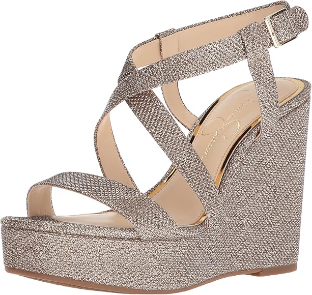 amazon gold wedge sandals