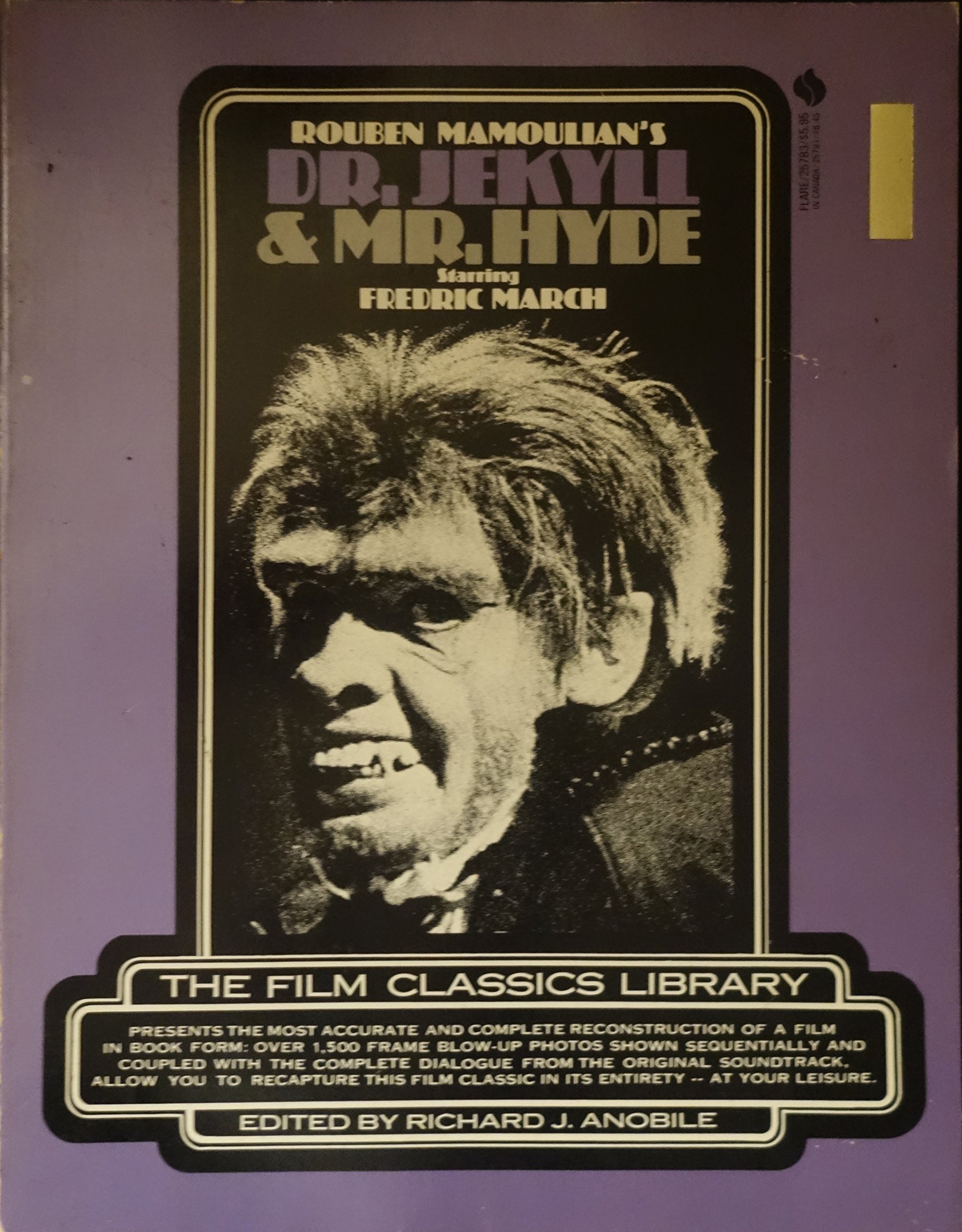 Dr Jekyll And Mr Hyde Anobile Richard J Amazon Com Books