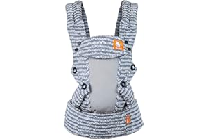 Baby Tula Coast Explore Mesh Baby Carrier 7 – 45 lb, Adjustable Newborn to Toddler Carrier, Multiple Ergonomic Positions Front and Back, Breathable – Coast Beyond, Light Blue with Light Gray Mesh