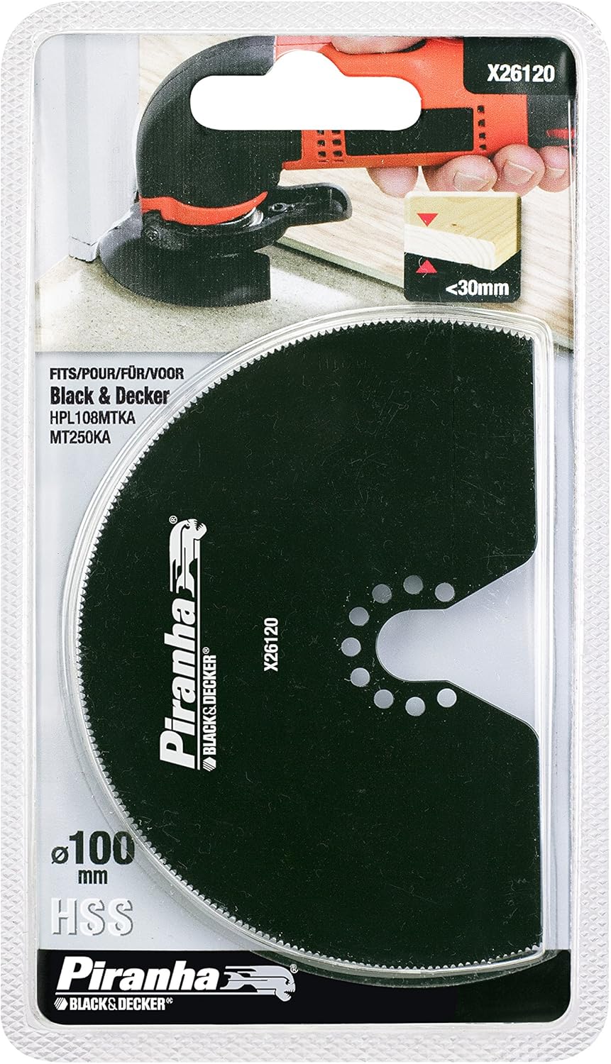 Piranha HSS 21 TPI Precision Flush Cut Wood/Metal with 100 mm Blade Width
