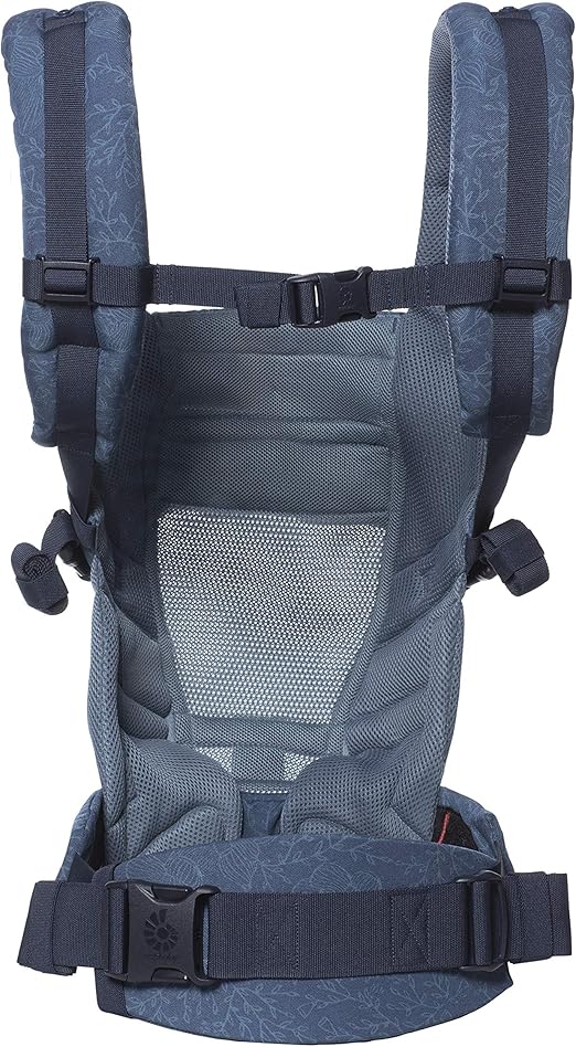 Ergobaby Porte Bebe Pour Nouveau Ne Ergonomique Et Physiologique Blue Blooms Adapt 3 Positions Dorsale Et Ventral Amazon Fr Bebes Puericulture