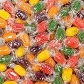 Assorted Fruit Hard Candy Barrels 2 lbs Bulk Bag Individually Wrapped | Flavors include Orange Cherry Apple Lemon Grape. Old Fashioned Taste and Flavor