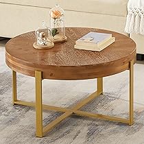 Sale 70’s キツツキマーク ヴィンテージ １レッグ　オーバルテーブル Amazon.com: DS-HOMEPORT Retro Round Wood Coffee Table with