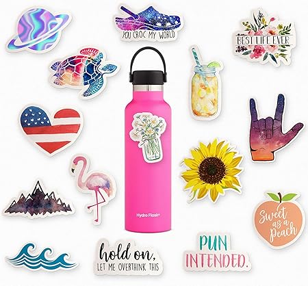 Susse Trendige Teenager Aufkleber Serie 1 15 Stuck Preppy Sticker Fur Wasserflaschen Asthetische Aufkleber Aufkleber Fur Handyhullen Laptop Wasserflasche Amazon De Computer Zubehor