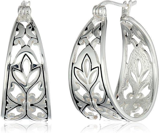 Sterling Silver Bali Inspired Filigree 