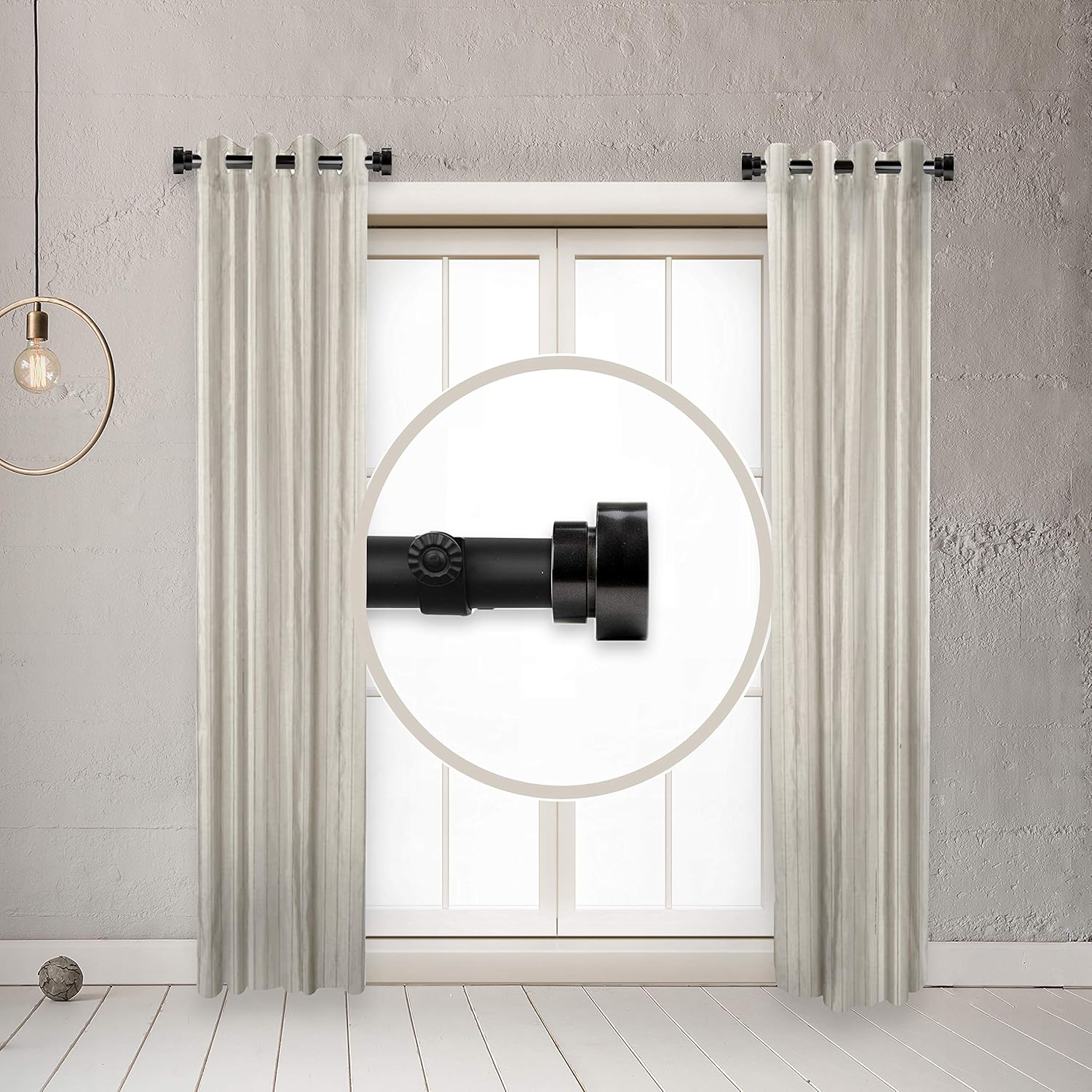 Window Treatment Hardware - Rod Desyne SIDE100-2 1