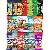 Niro Gift Basket Trail Mix Snacks Variety Pack for Adults, 20-Pack of 20 Different Healthy Snacks for Adults, Individually Wrapped Nut and Mix Assortment for On-The-Go Snacking