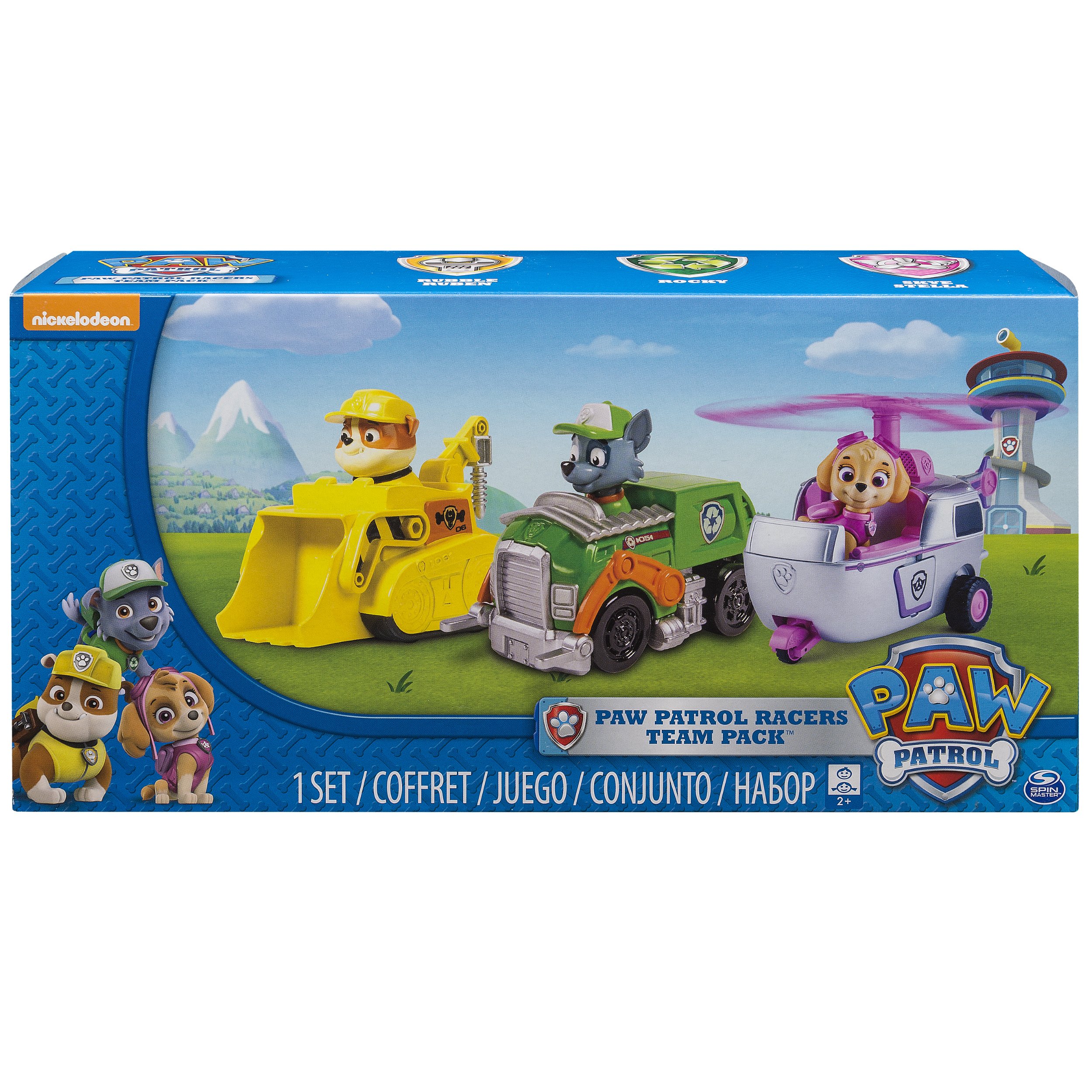 paw patrol racers team pack