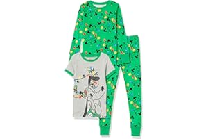 Amazon Essentials Disney | Marvel | Star Wars Babies, Toddlers, and Boys' Pajama Set (Previously Spotted Zebra), Multipacks